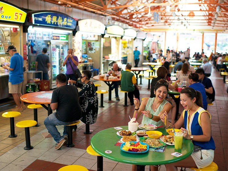 Head to the hawker centres to experience the unique Singapore food culture!