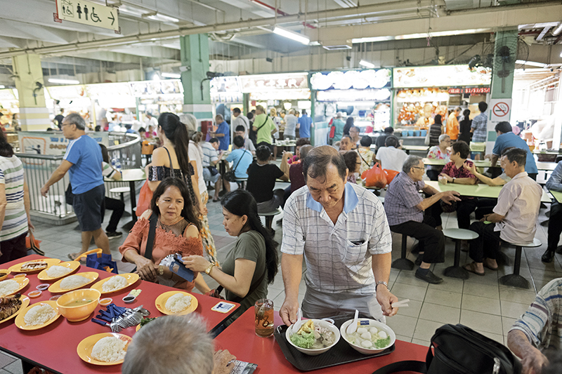 one of the best things to do for food lovers is to visit a hawker centre