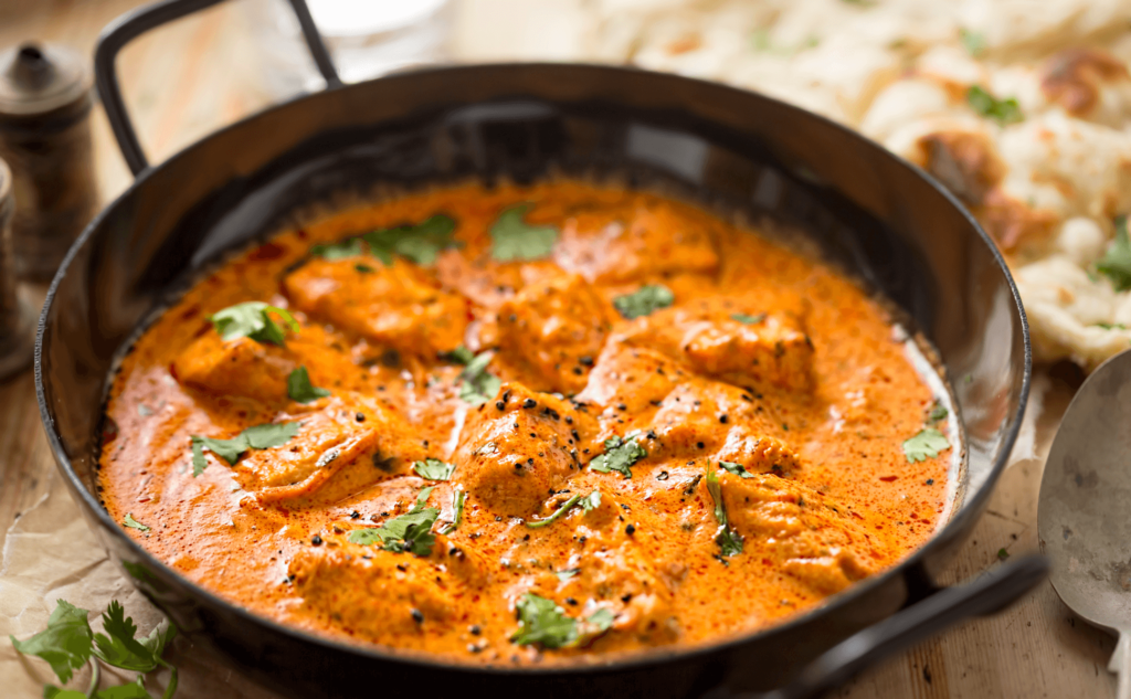 butter chicken indian food